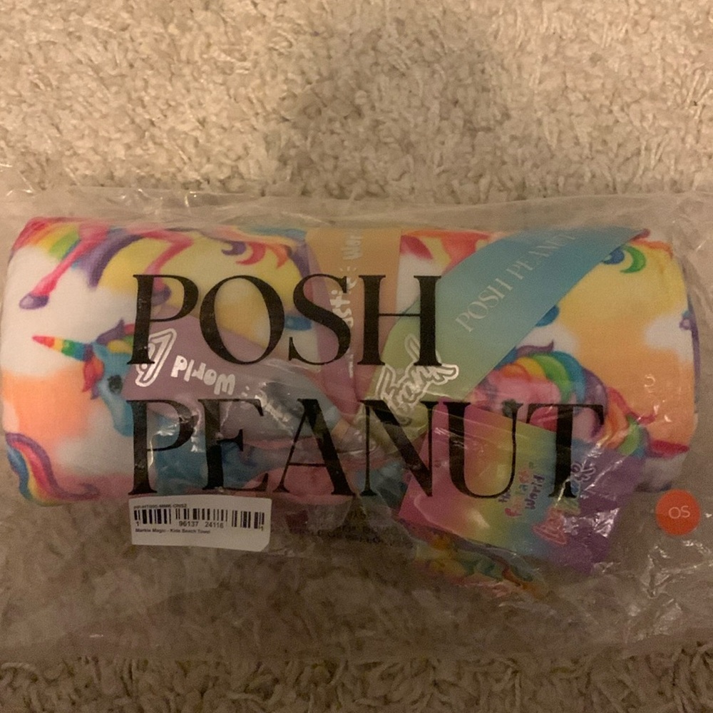 Lisa Frank X Posh Peanut Markie Magic Beach Towel